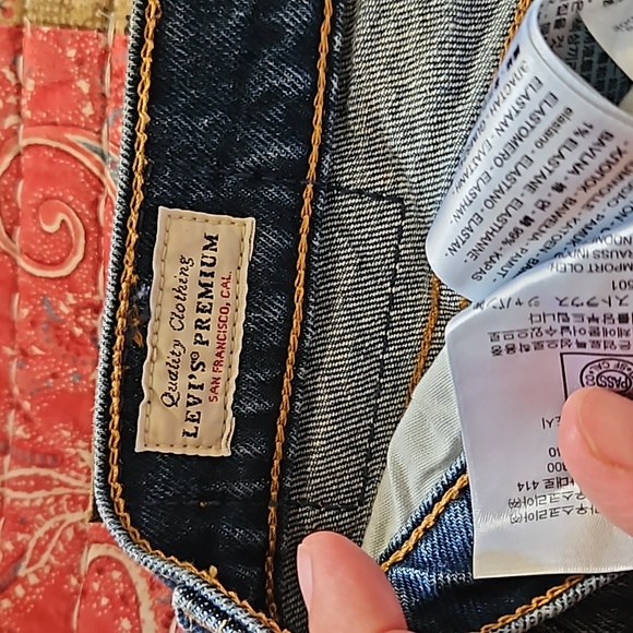 Levis 501 Jeans Size 20W - Picture 4 of 8